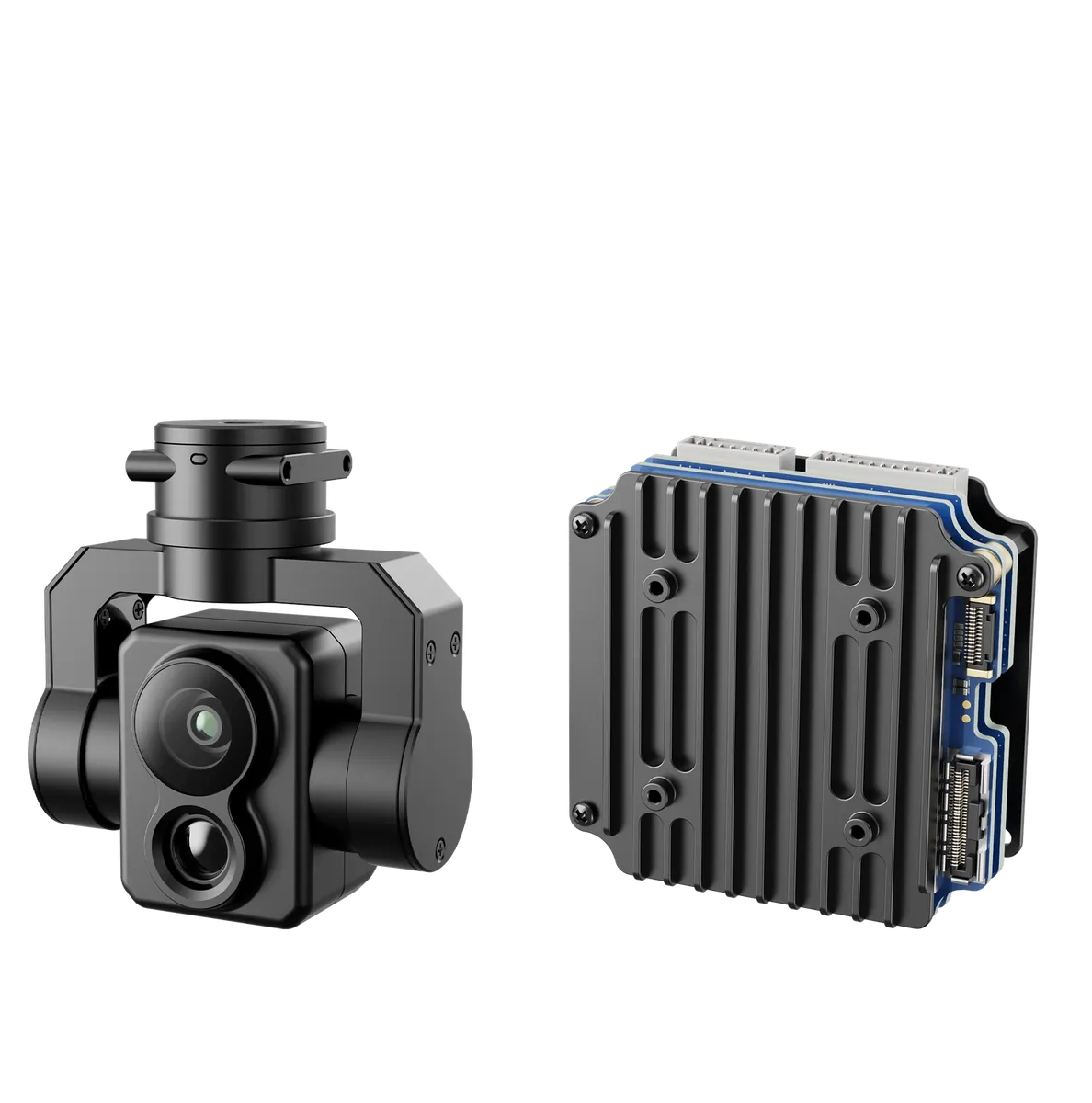 Micro 2-Axis Dual-Sensor Gimbal - PUDD075GT1/2/3