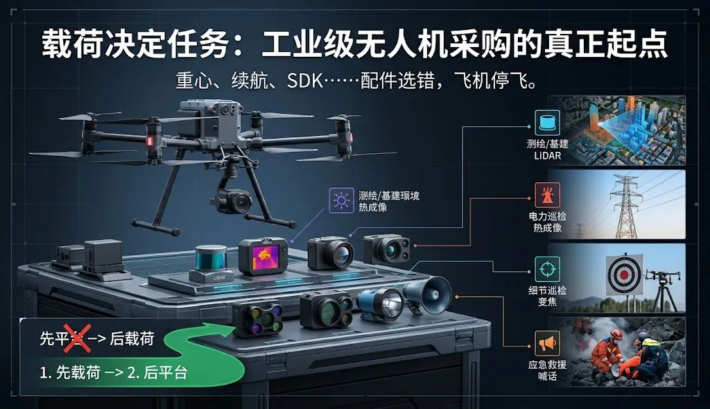 Think about payload before buying a drone: A critical decision that gets skipped