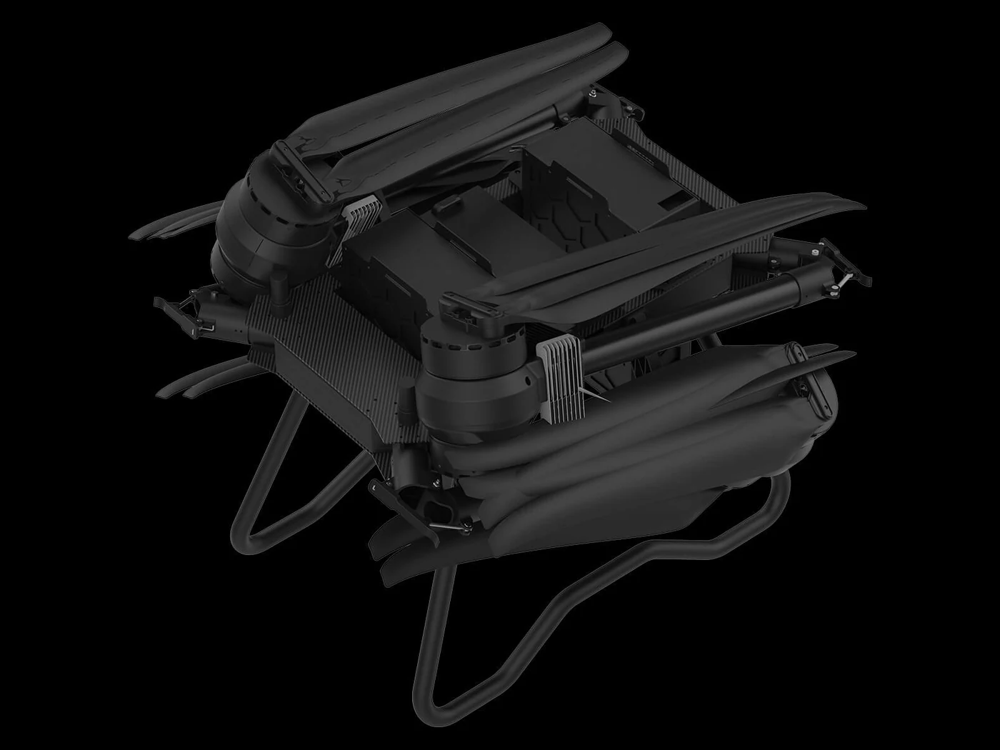 Latch-Folding Arms, Deployed in 90 Seconds